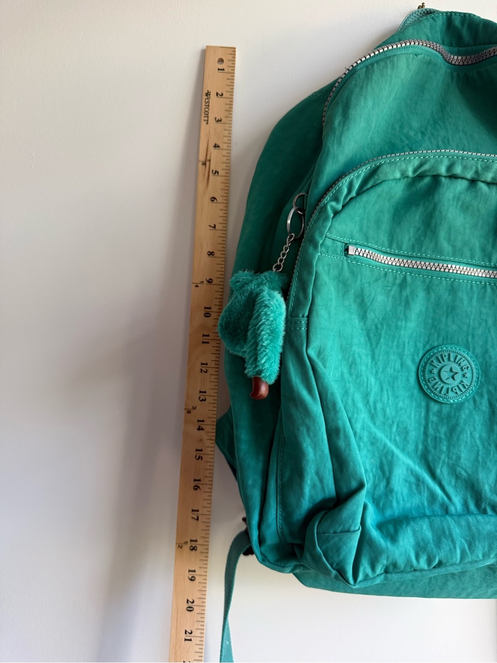 Kipling Turquoise Everyday Backpack - Picture 2 of 12